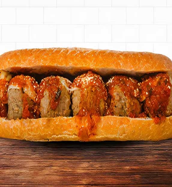 Meatball Parmigiana Grinder