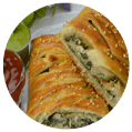 Spinach Stuffed Bread