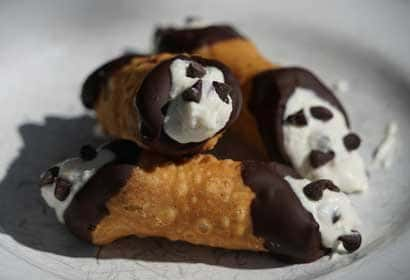 Chocolate Cannoli