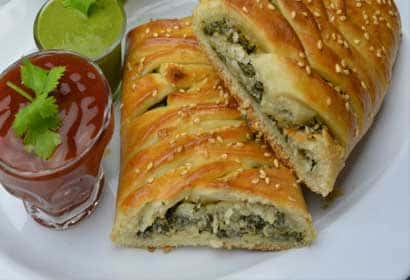 Spinach Stuffed Bread